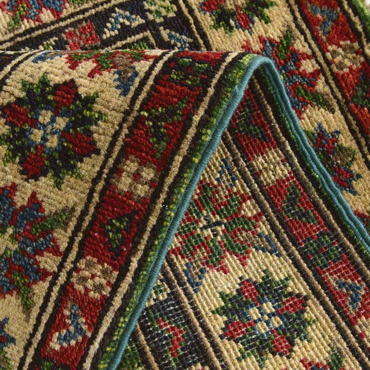 1' 11 x 2' 10 Hand Knotted Kazak Rug