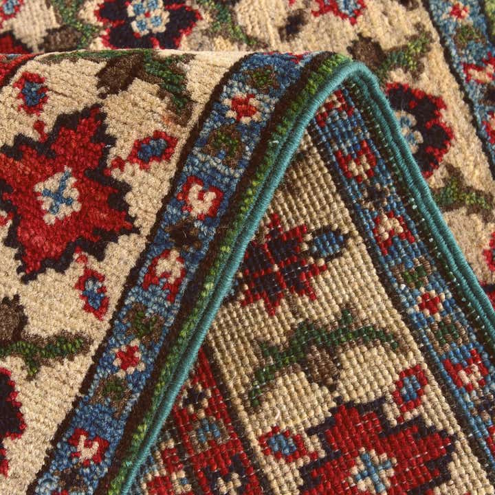 1' 11 x 2' 11 Hand Knotted Kazak Rug