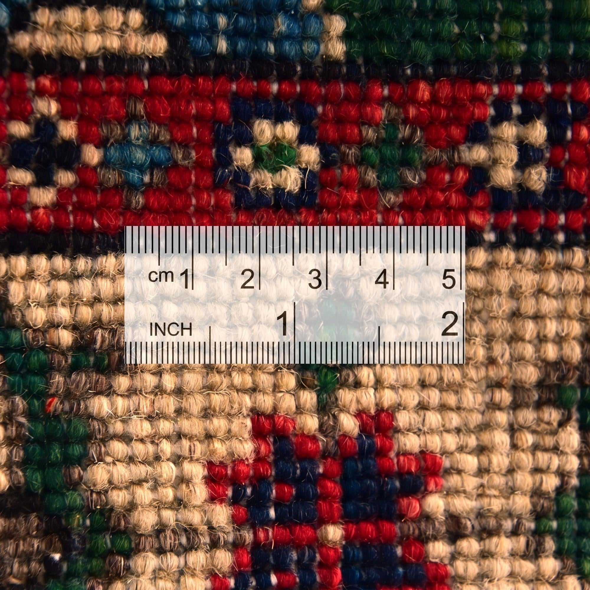 1' 11 x 2' 11 Hand Knotted Kazak Rug