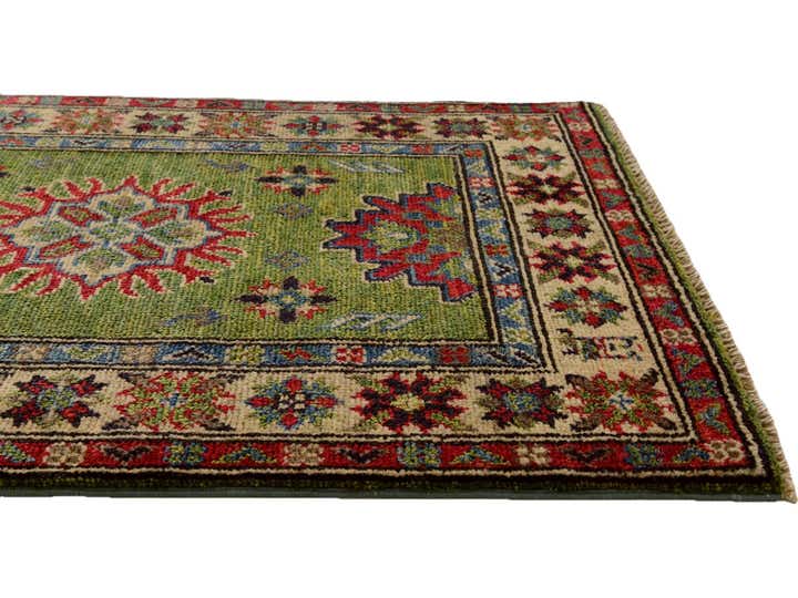 2' x 3' 2 Hand Knotted Kazak Rug