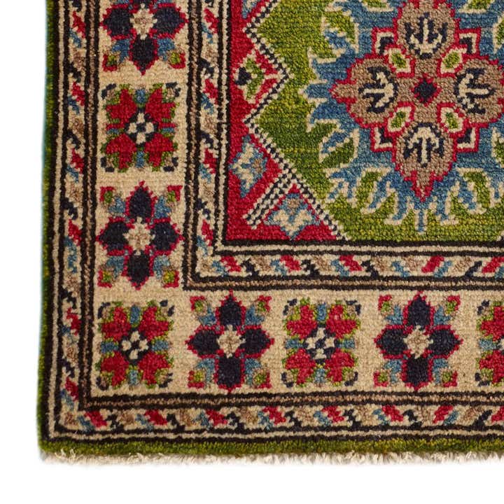 2' x 3' Hand Knotted Kazak Rug
