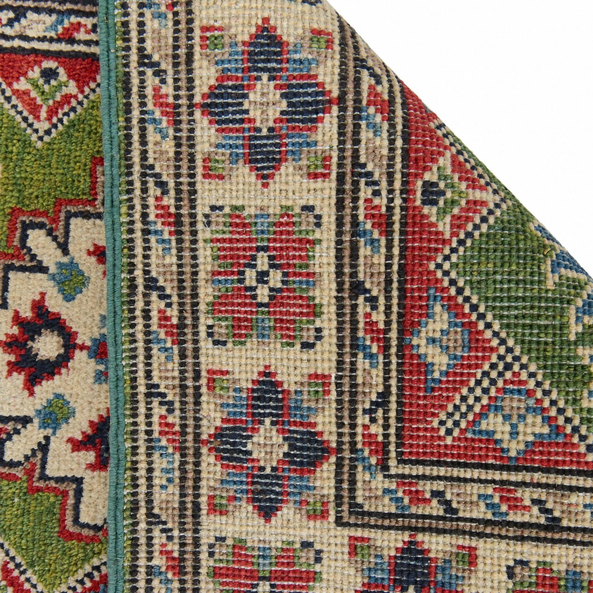 60cm x 90cm Hand Knotted Kazak Rug