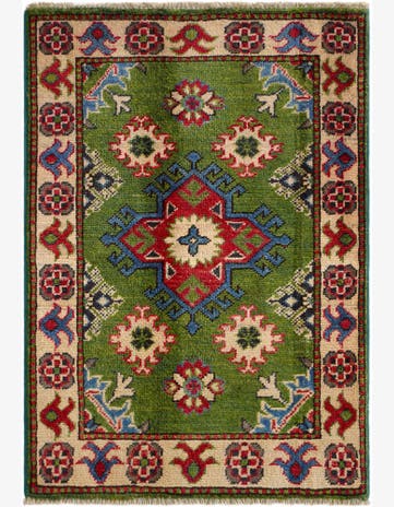 2' 1 x 2' 11 Hand Knotted Kazak Rug