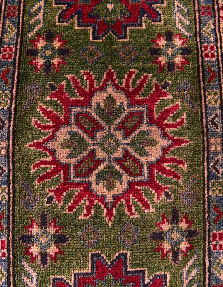 Detail image of 2' 1 x 3' 1 Hand Knotted Kazak Rug