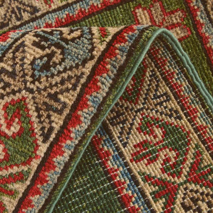 2' x 3' 1 Hand Knotted Kazak Rug