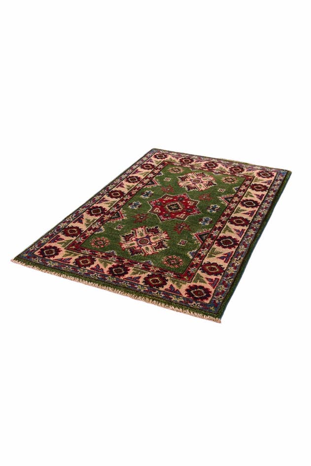 Detail image of 2' x 3' Hand Knotted Kazak Rug