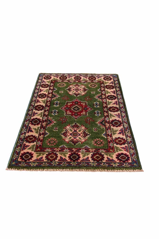 2' x 3' Hand Knotted Kazak Rug