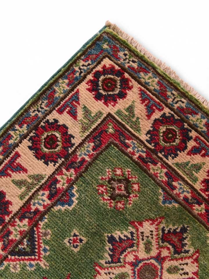 2' x 3' Hand Knotted Kazak Rug