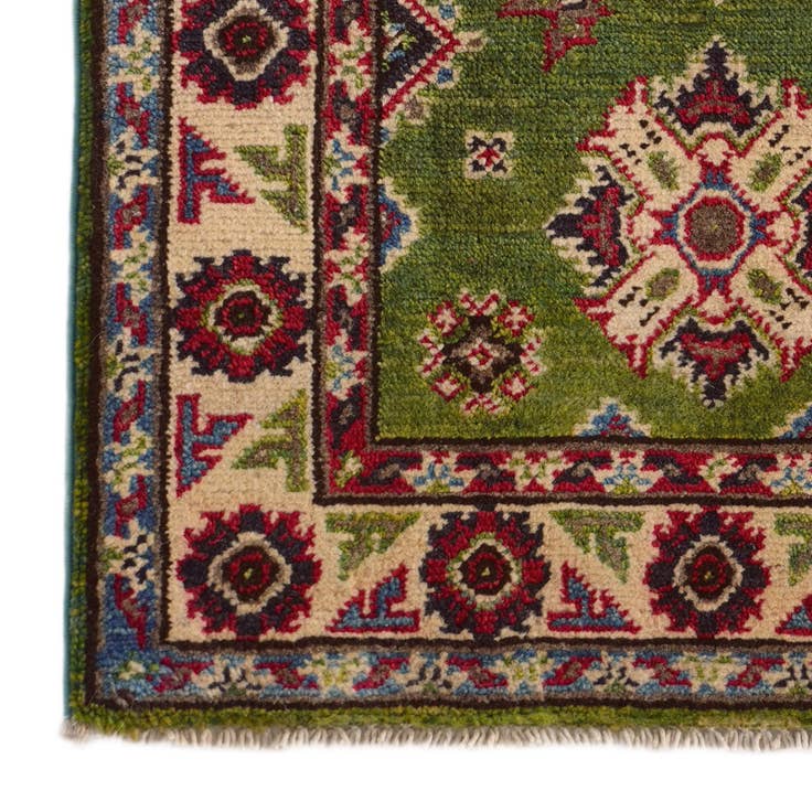 Detail image of 2' x 3' Hand Knotted Kazak Rug