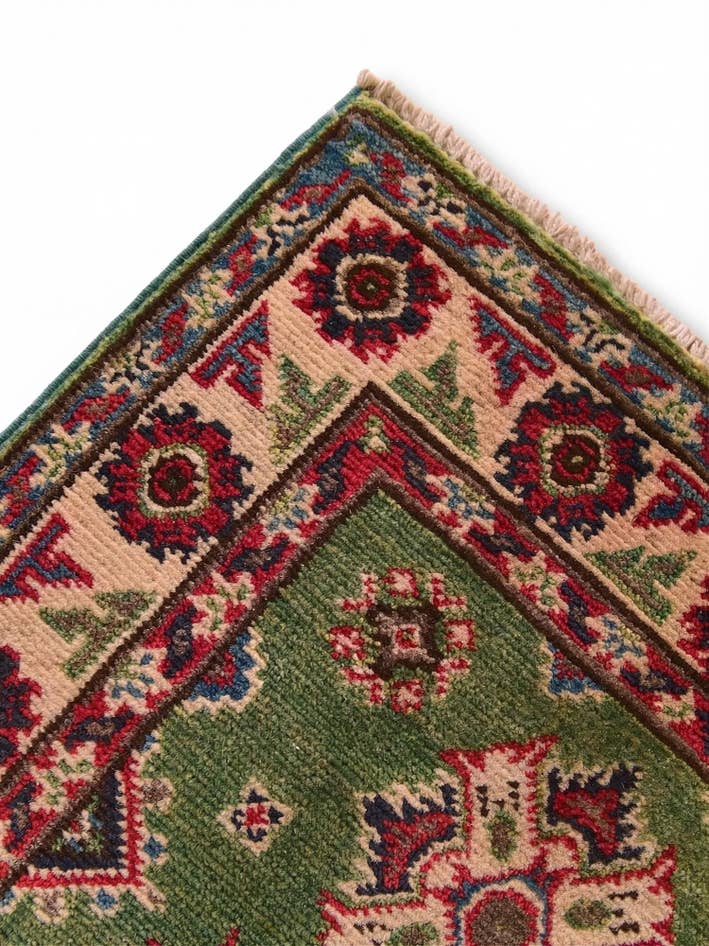 Detail image of 2' x 3' Hand Knotted Kazak Rug