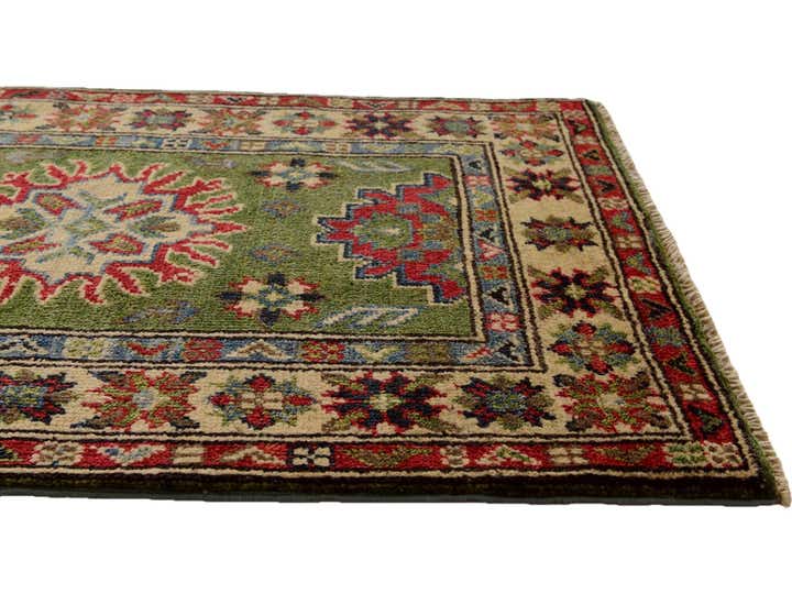 2' 1 x 3' Hand Knotted Kazak Rug
