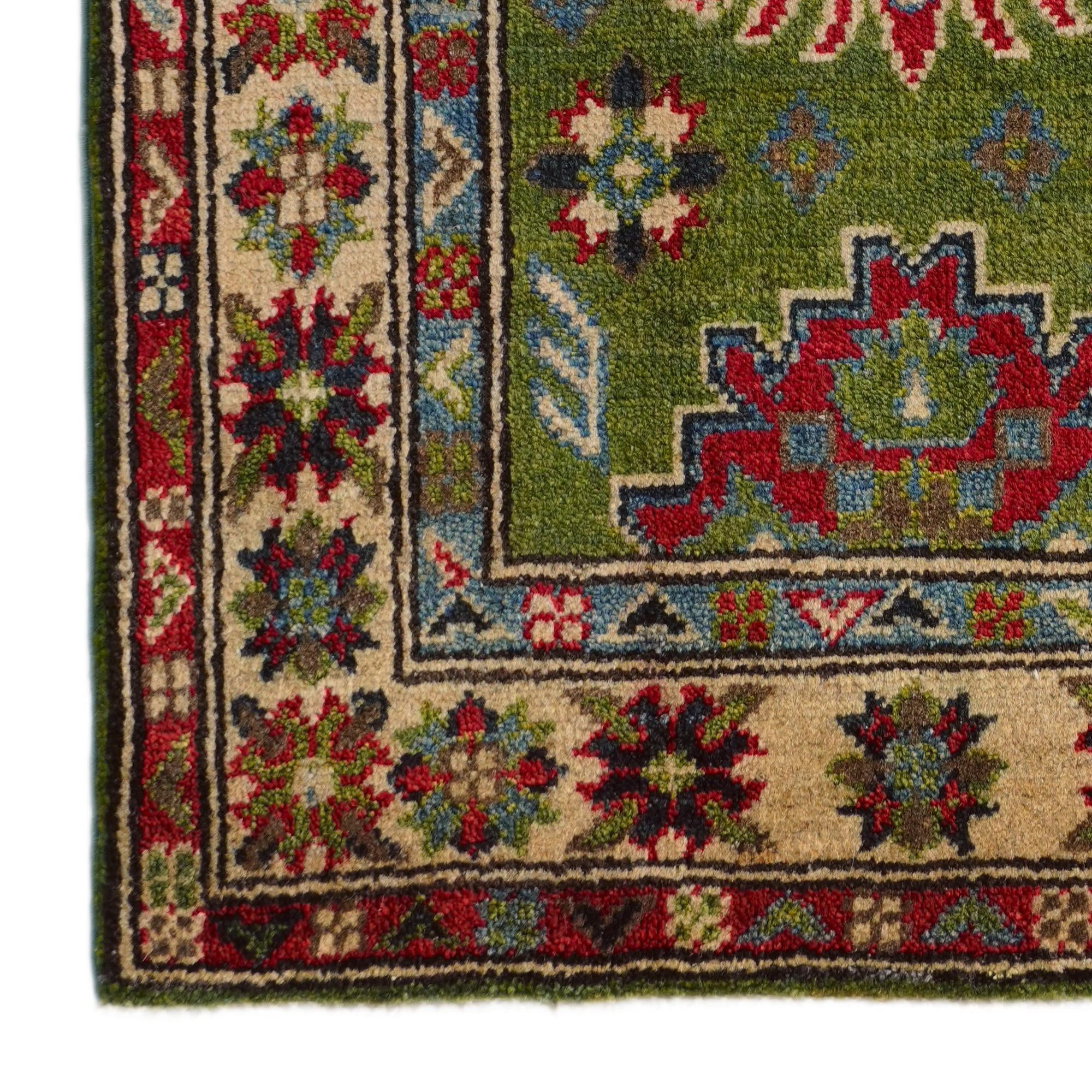 2' 1 x 3' Hand Knotted Kazak Rug