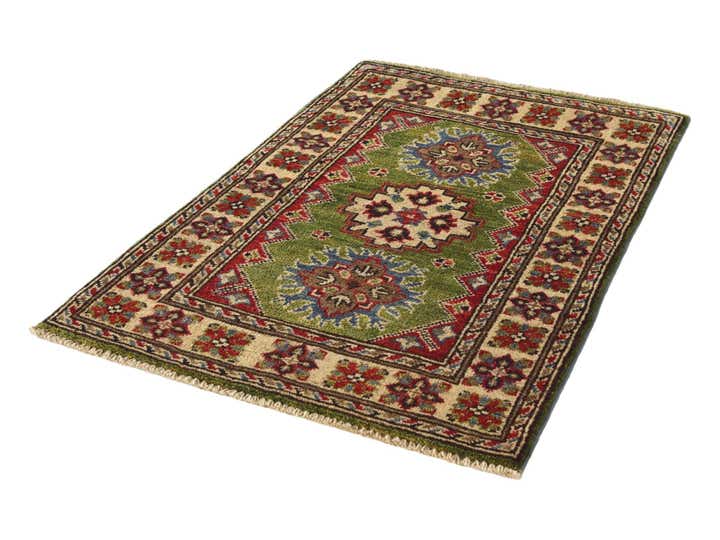 2' x 3' Hand Knotted Kazak Rug