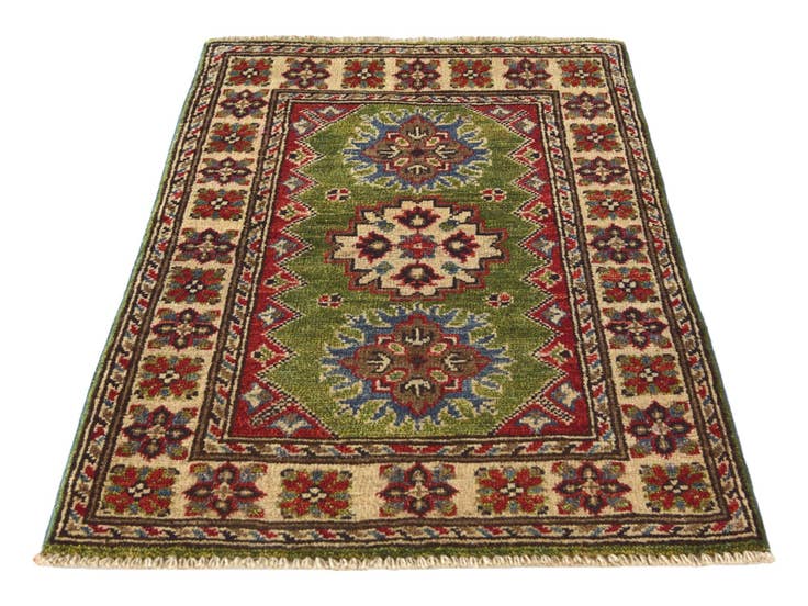 Detail image of 2' x 3' Hand Knotted Kazak Rug