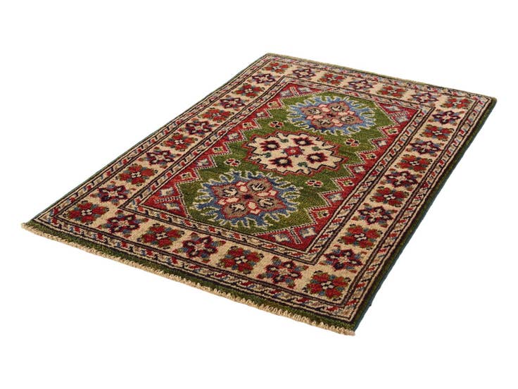 Detail image of 2' x 3' Hand Knotted Kazak Rug