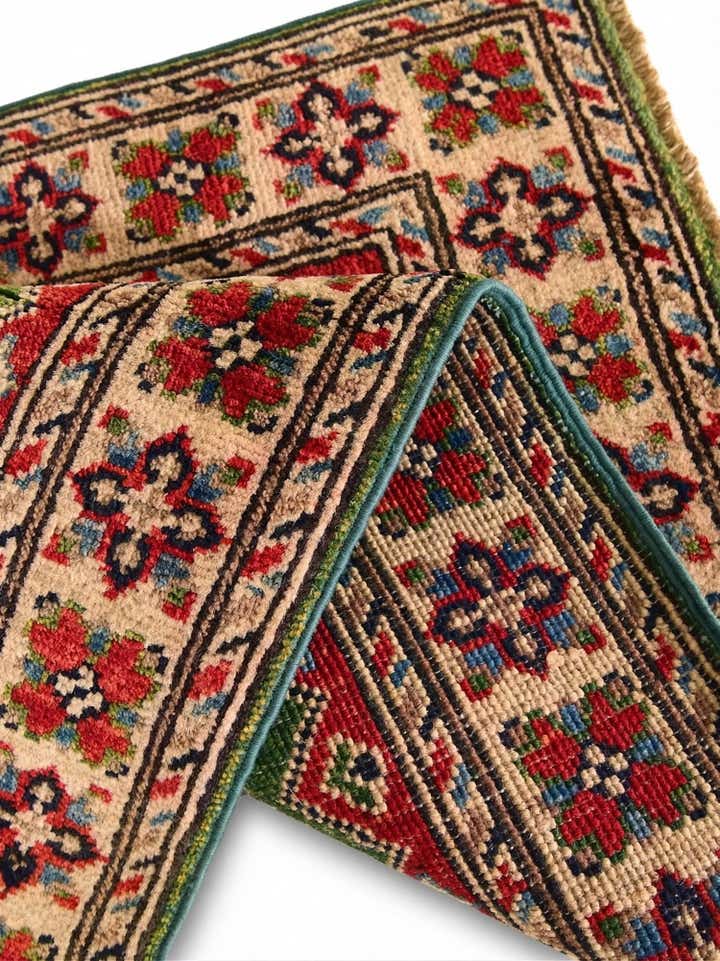 2' x 3' Hand Knotted Kazak Rug