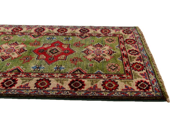 2' x 2' 11 Hand Knotted Kazak Rug