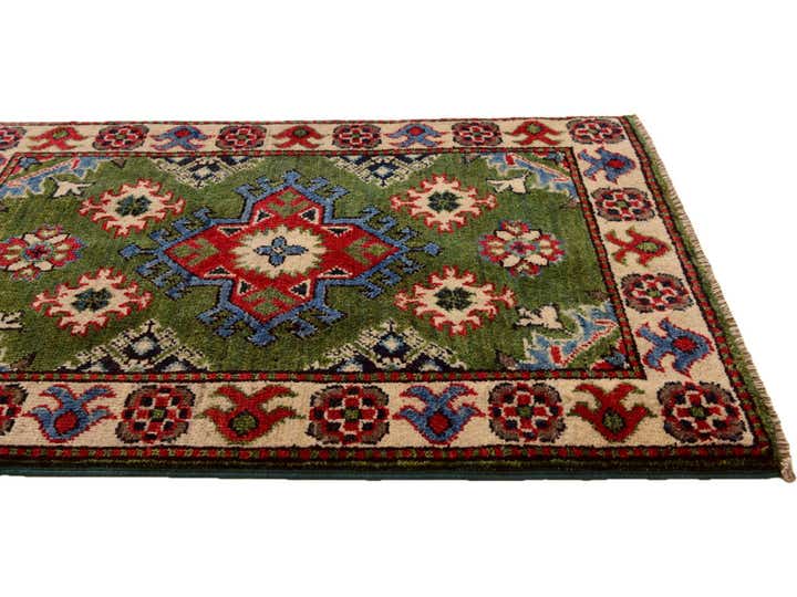 2' x 2' 9 Hand Knotted Kazak Rug