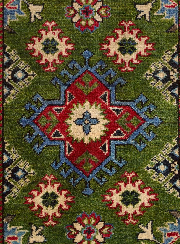 2' x 2' 9 Hand Knotted Kazak Rug