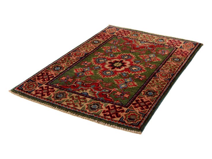 Detail image of 2' x 2' 11 Hand Knotted Kazak Rug