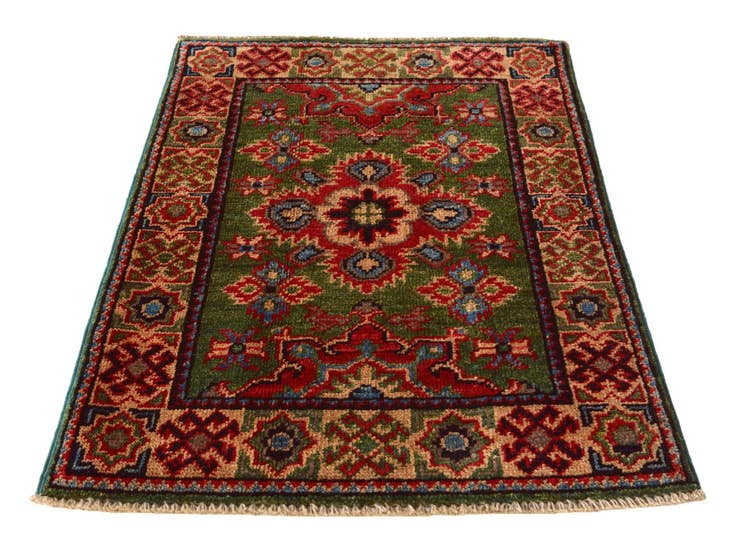 Detail image of 2' x 2' 11 Hand Knotted Kazak Rug