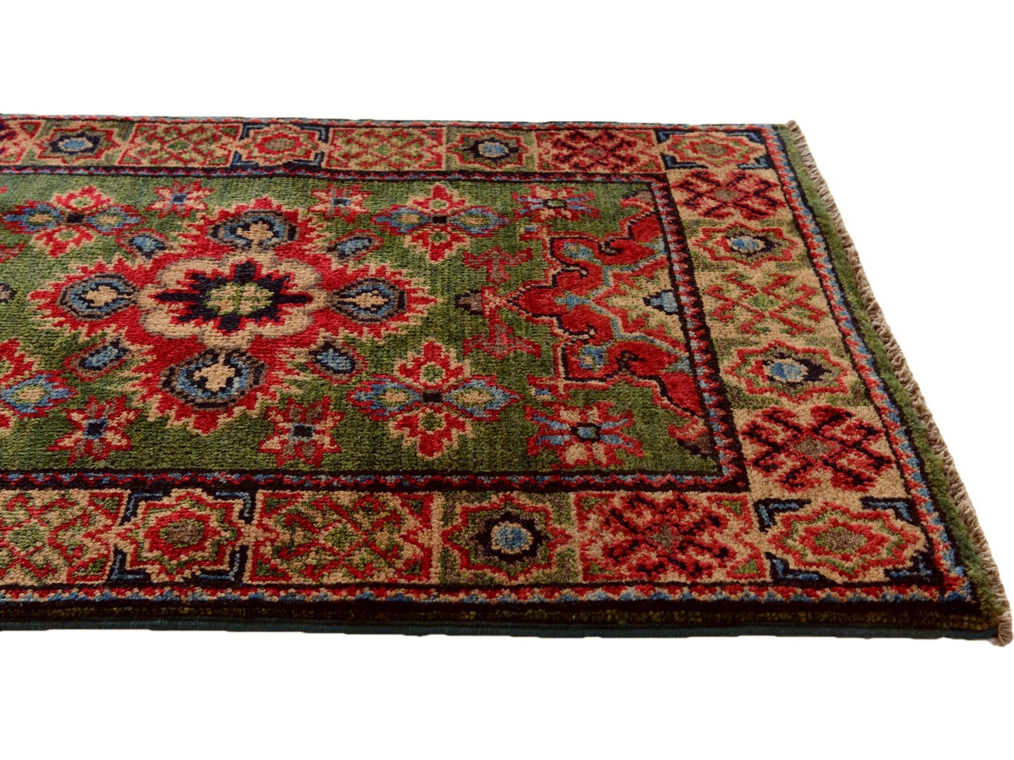 2' x 2' 11 Hand Knotted Kazak Rug