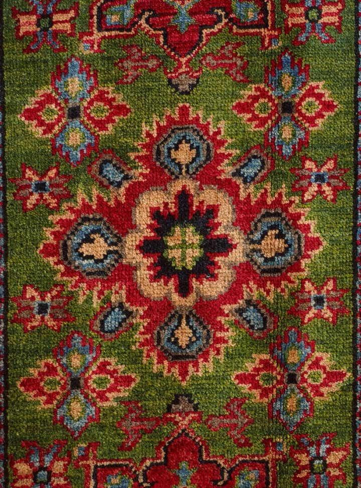 2' x 2' 11 Hand Knotted Kazak Rug