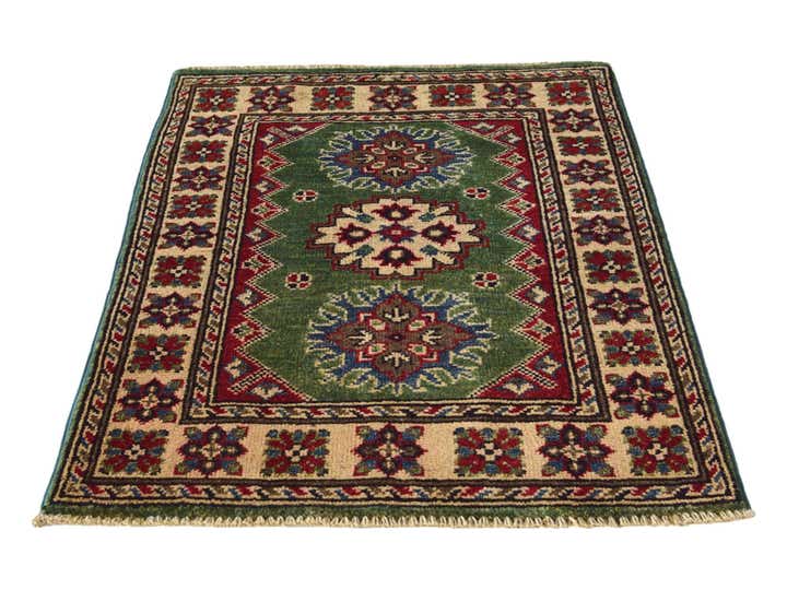 2' 1 x 2' 10 Hand Knotted Kazak Rug