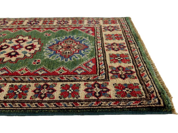 Detail image of 2' 1 x 2' 10 Hand Knotted Kazak Rug