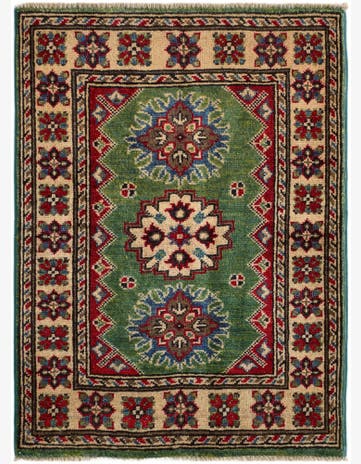 2' 1 x 2' 10 Hand Knotted Kazak Rug