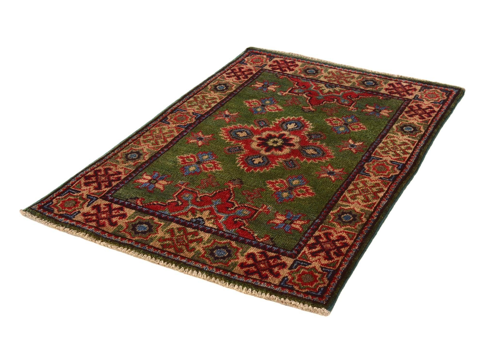 2' 2 x 3' 2 Hand Knotted Kazak Rug