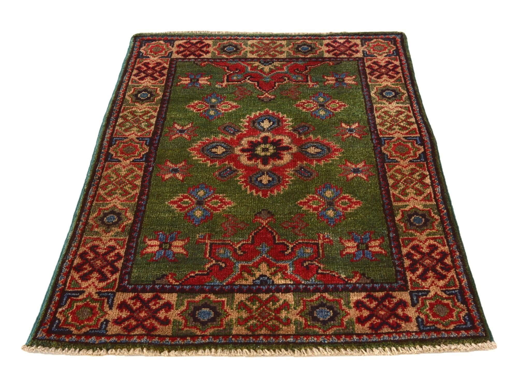 2' 2 x 3' 2 Hand Knotted Kazak Rug