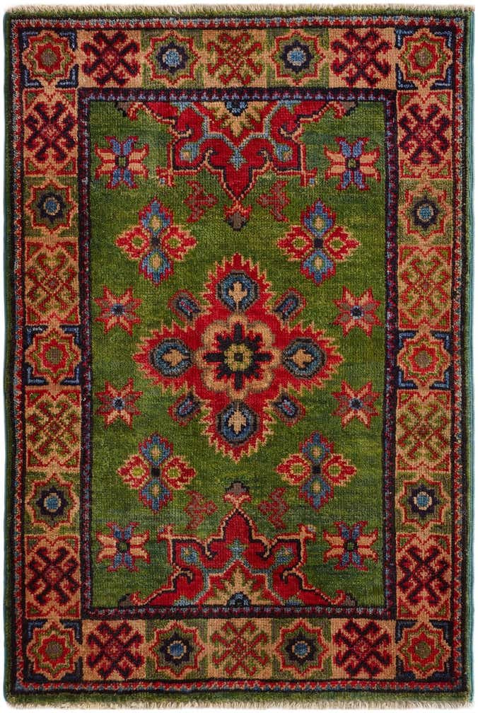 2' 2 x 3' 2 Hand Knotted Kazak Rug
