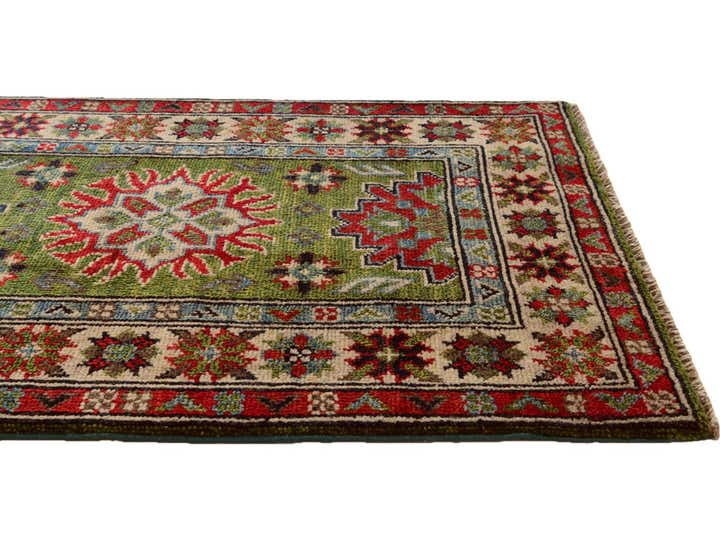2' x 3' Hand Knotted Kazak Rug
