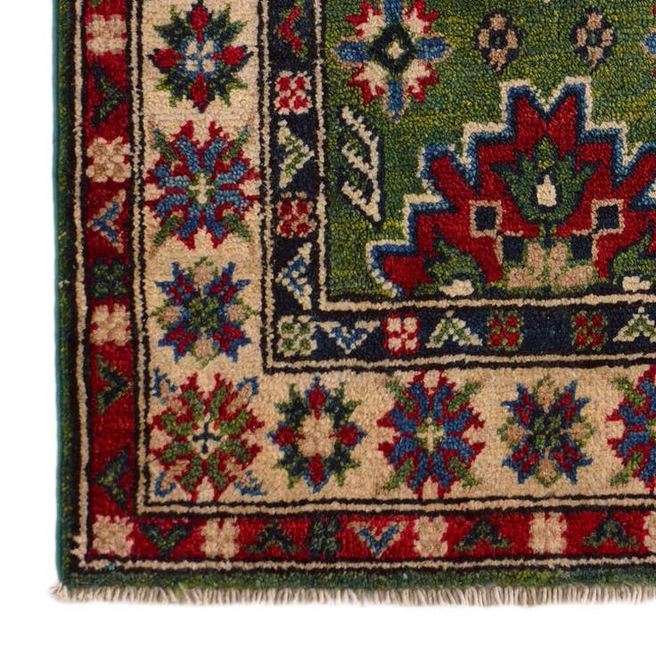 Detail image of 2' x 3' 2 Hand Knotted Kazak Rug