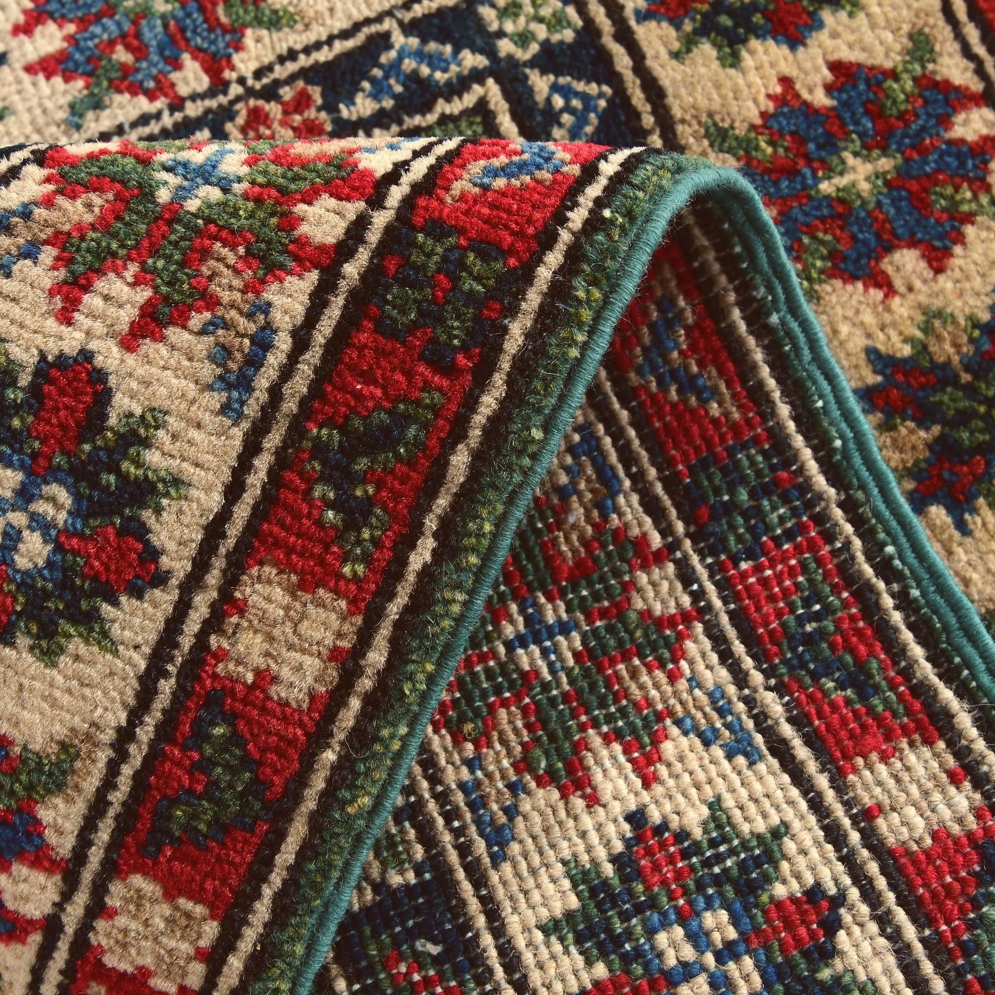 2' x 3' 2 Hand Knotted Kazak Rug