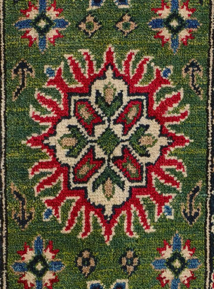 2' x 3' 2 Hand Knotted Kazak Rug