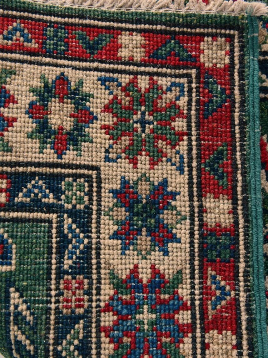 Detail image 12 of 12: 2' x 3' 2 Hand Knotted Kazak Rug