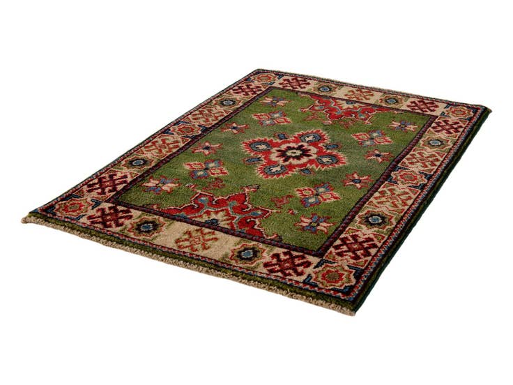 Detail image of 2' 1 x 2' 10 Hand Knotted Kazak Rug