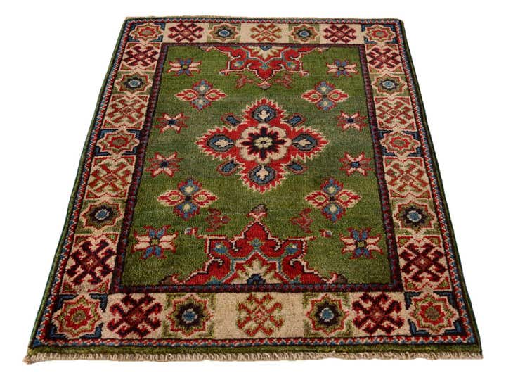 2' 1 x 2' 10 Hand Knotted Kazak Rug