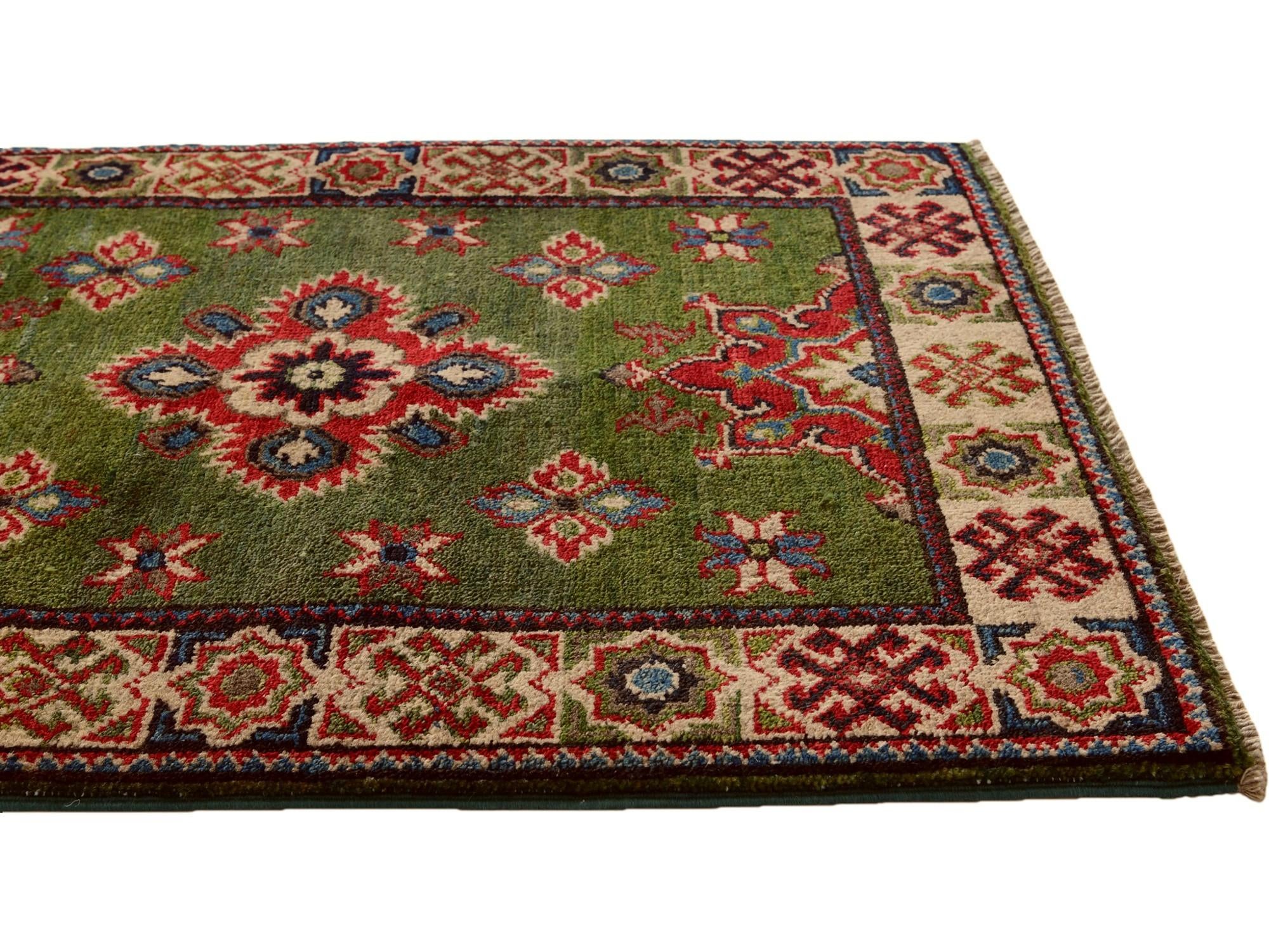 2' 1 x 2' 10 Hand Knotted Kazak Rug