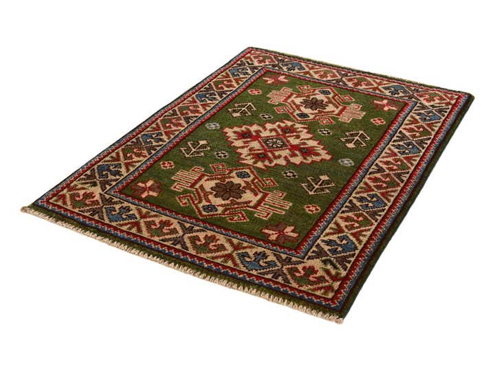 2' 1 x 2' 10 Hand Knotted Kazak Rug