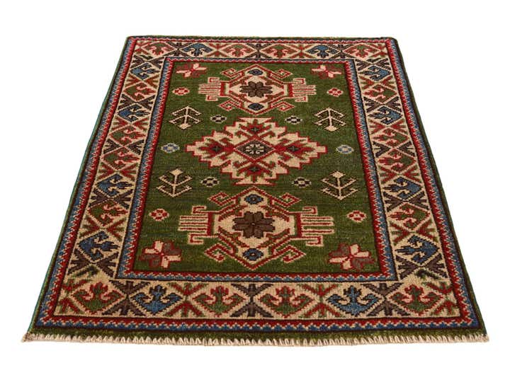 2' 1 x 2' 10 Hand Knotted Kazak Rug