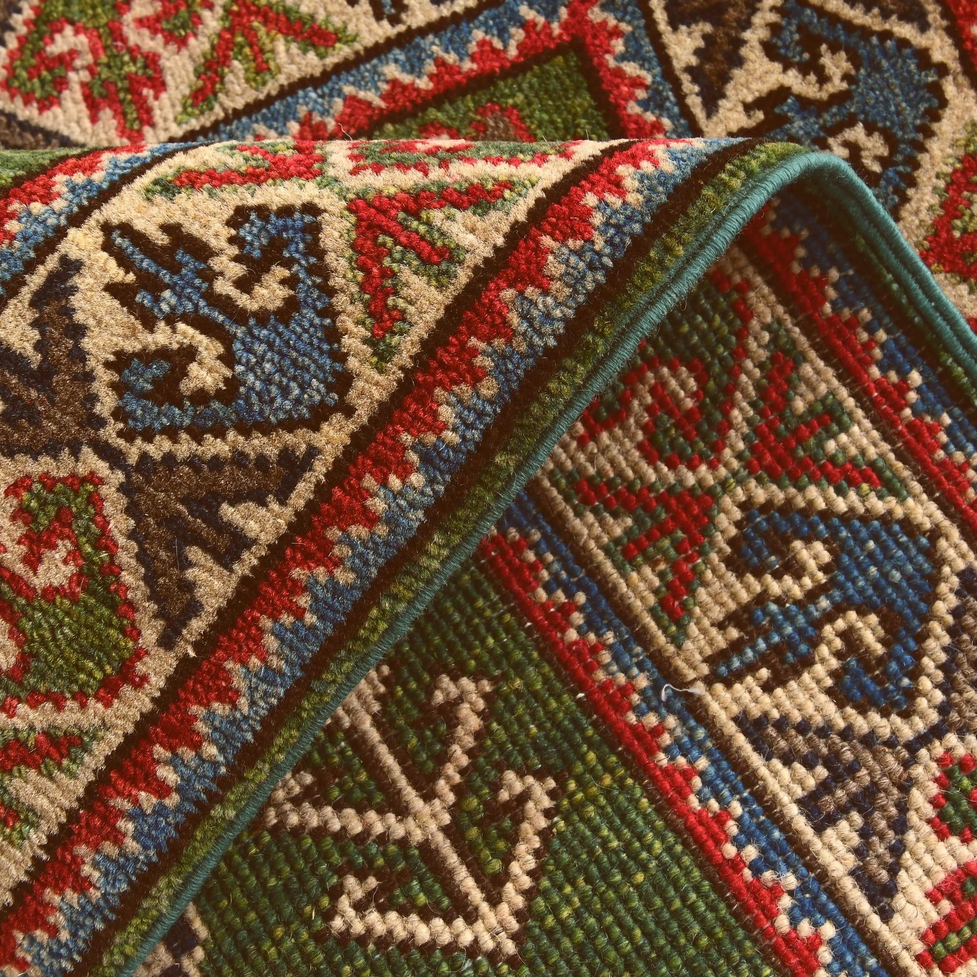 2' 1 x 2' 10 Hand Knotted Kazak Rug
