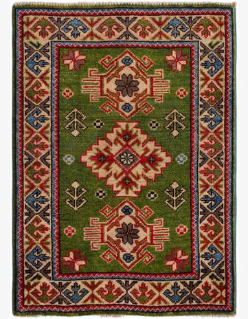 2' 1 x 2' 10 Hand Knotted Kazak Rug