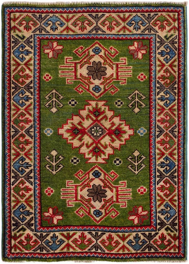 2' 1 x 2' 10 Hand Knotted Kazak Rug