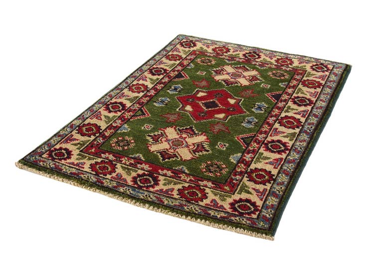 Detail image of 2' x 3' Hand Knotted Kazak Rug