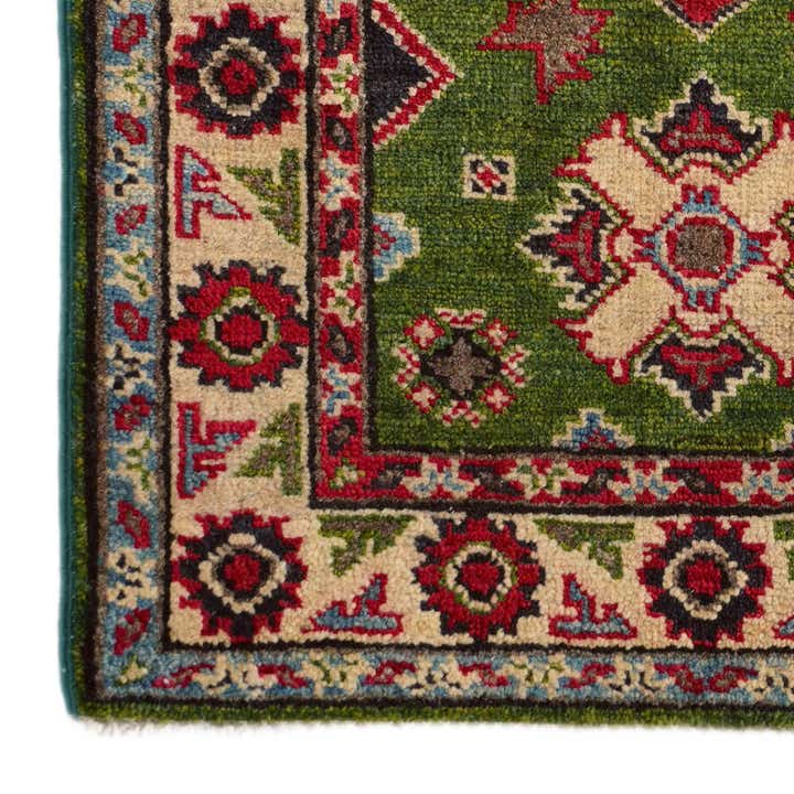 2' x 3' Hand Knotted Kazak Rug