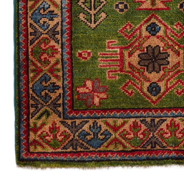 2' x 3' Hand Knotted Kazak Rug