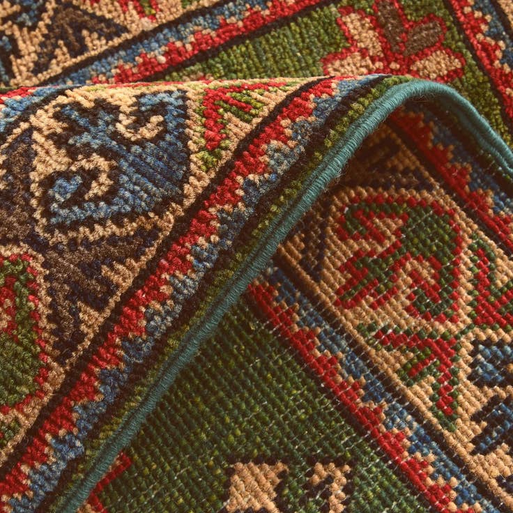 Detail image of 2' x 3' Hand Knotted Kazak Rug